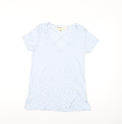 Project Social T Women's Blue Modal T-Shirt, Size S, Basic Style