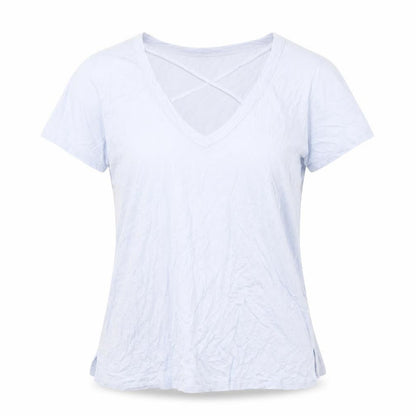Project Social T Women's Blue Modal T-Shirt, Size S, Basic Style