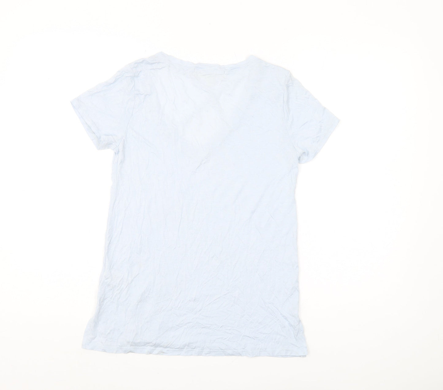 Project Social T Women's Blue Modal T-Shirt, Size S, Basic Style
