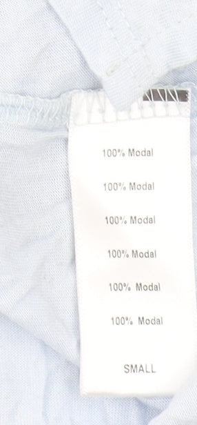 Project Social T Women's Blue Modal T-Shirt, Size S, Basic Style
