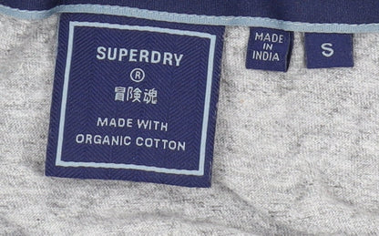 Superdry Men’s Grey Sleeveless T-Shirt Small