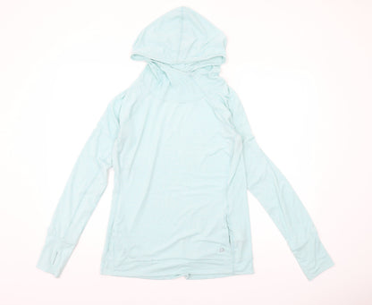 Gap Women's Blue Pullover Hoodie - M