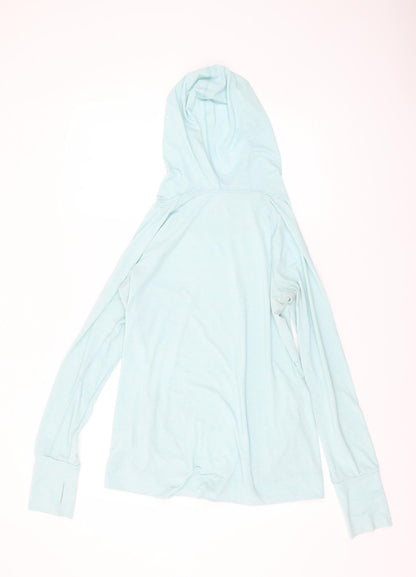 Gap Women's Blue Pullover Hoodie - M