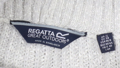 Womens UK Size 12 Regatta Ivory Pullover Jumper