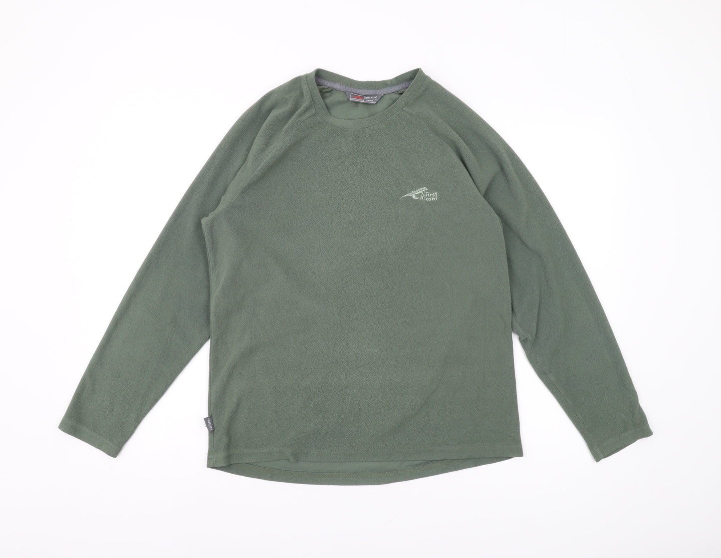 First Ascent Men's Green Pullover Sweatshirt S