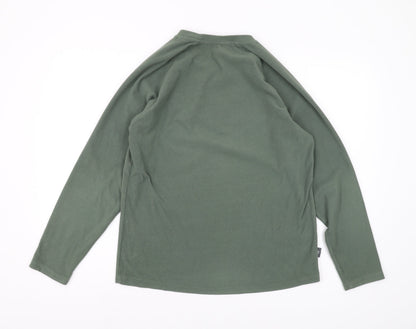 First Ascent Men's Green Pullover Sweatshirt S