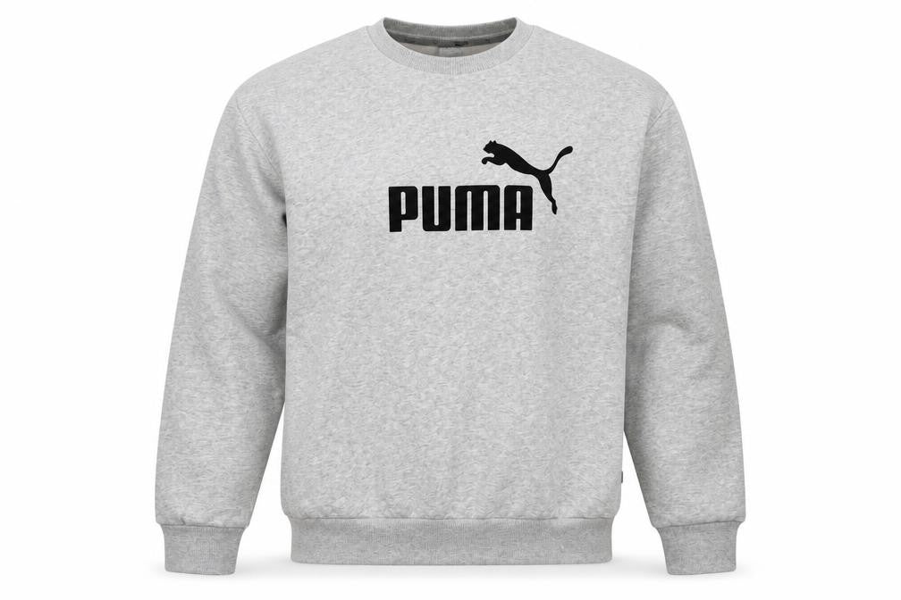 Mens UK Size M PUMA Grey Crew Neck Sweatshirt