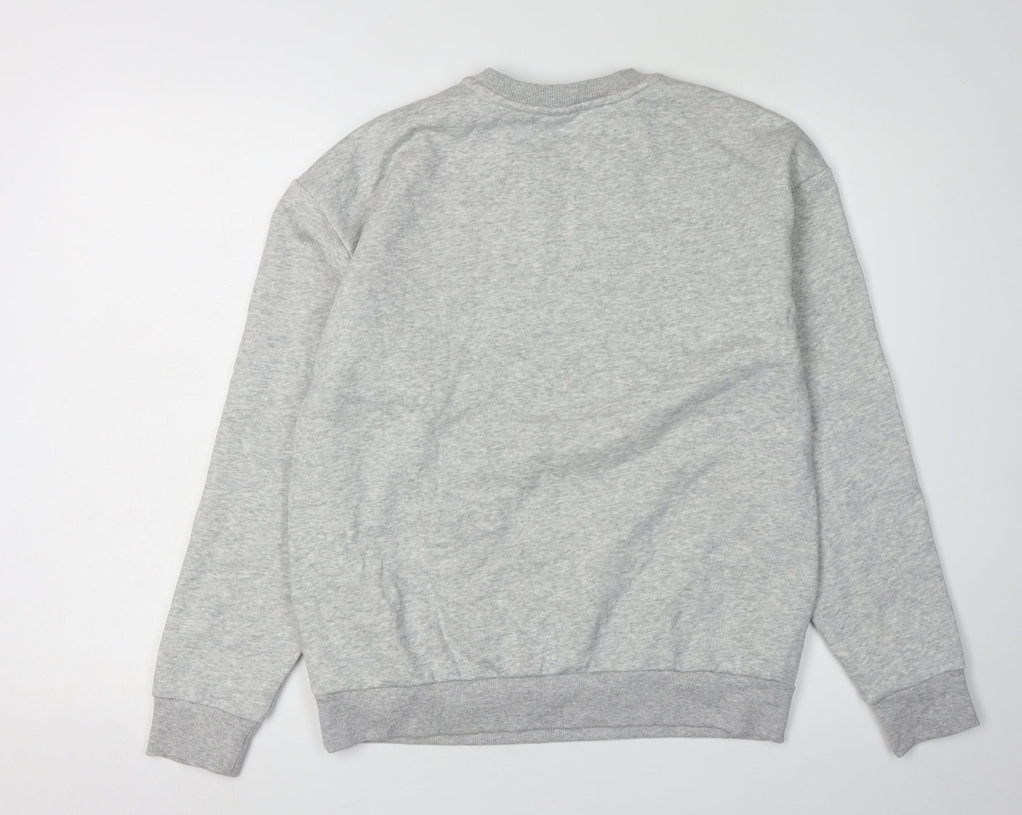 Mens UK Size M PUMA Grey Crew Neck Sweatshirt