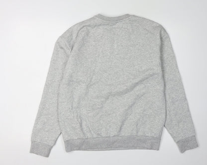 Mens UK Size M PUMA Grey Crew Neck Sweatshirt