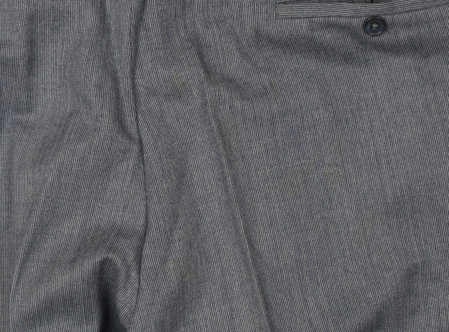 Marks and Spencer Men's Grey Wool Trousers Size 36