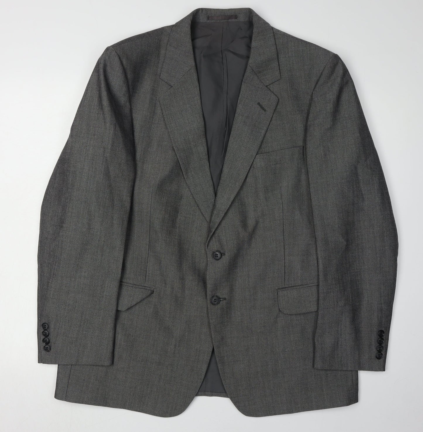 Mens UK Size 42 St Michael Regular Grey Suit Jacket