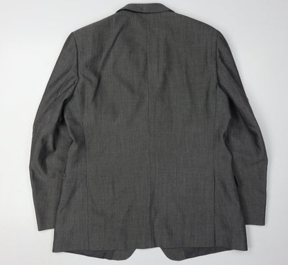 Mens UK Size 42 St Michael Regular Grey Suit Jacket