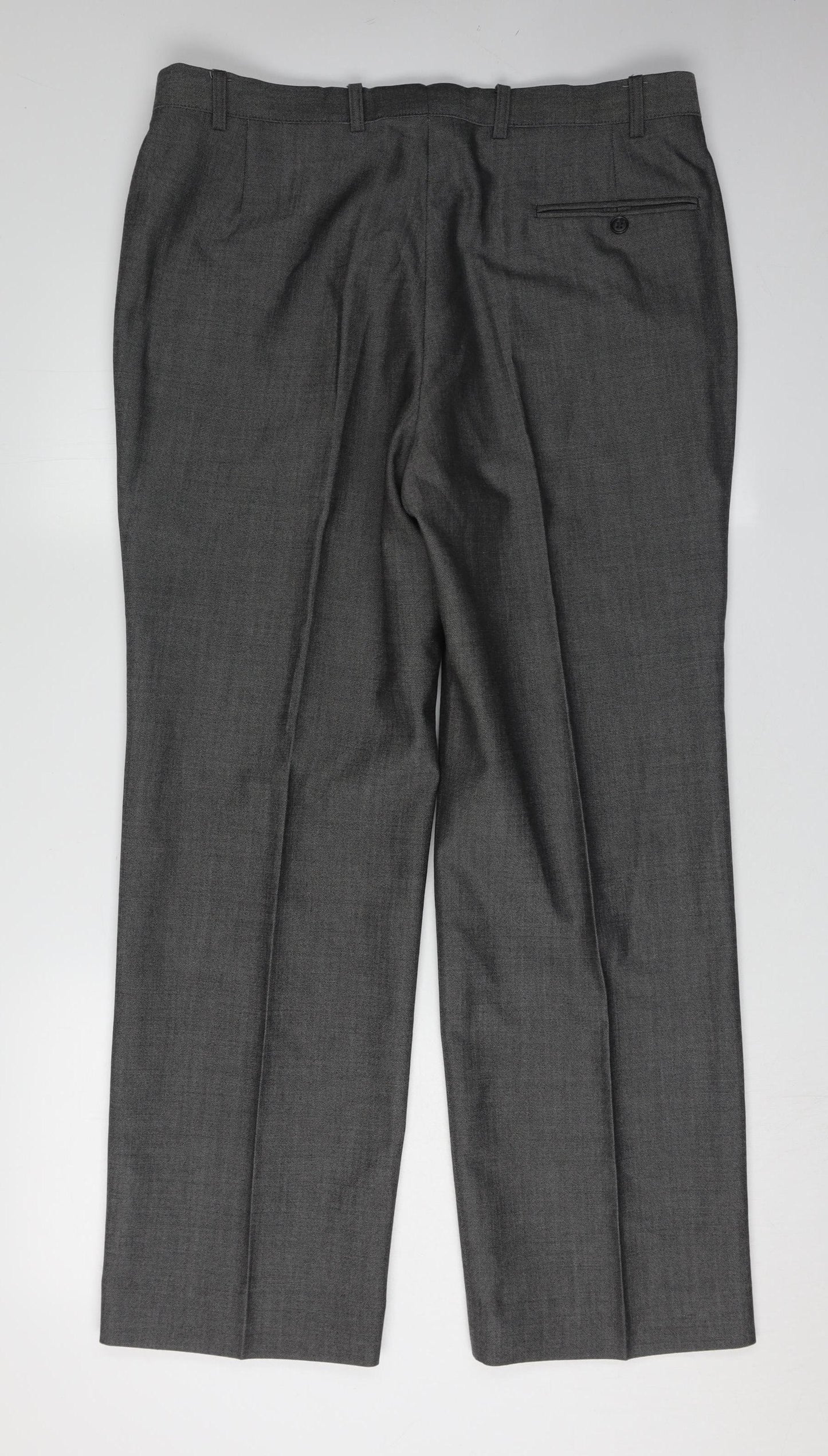 St Michael Men's Grey Dress Pants Size 36