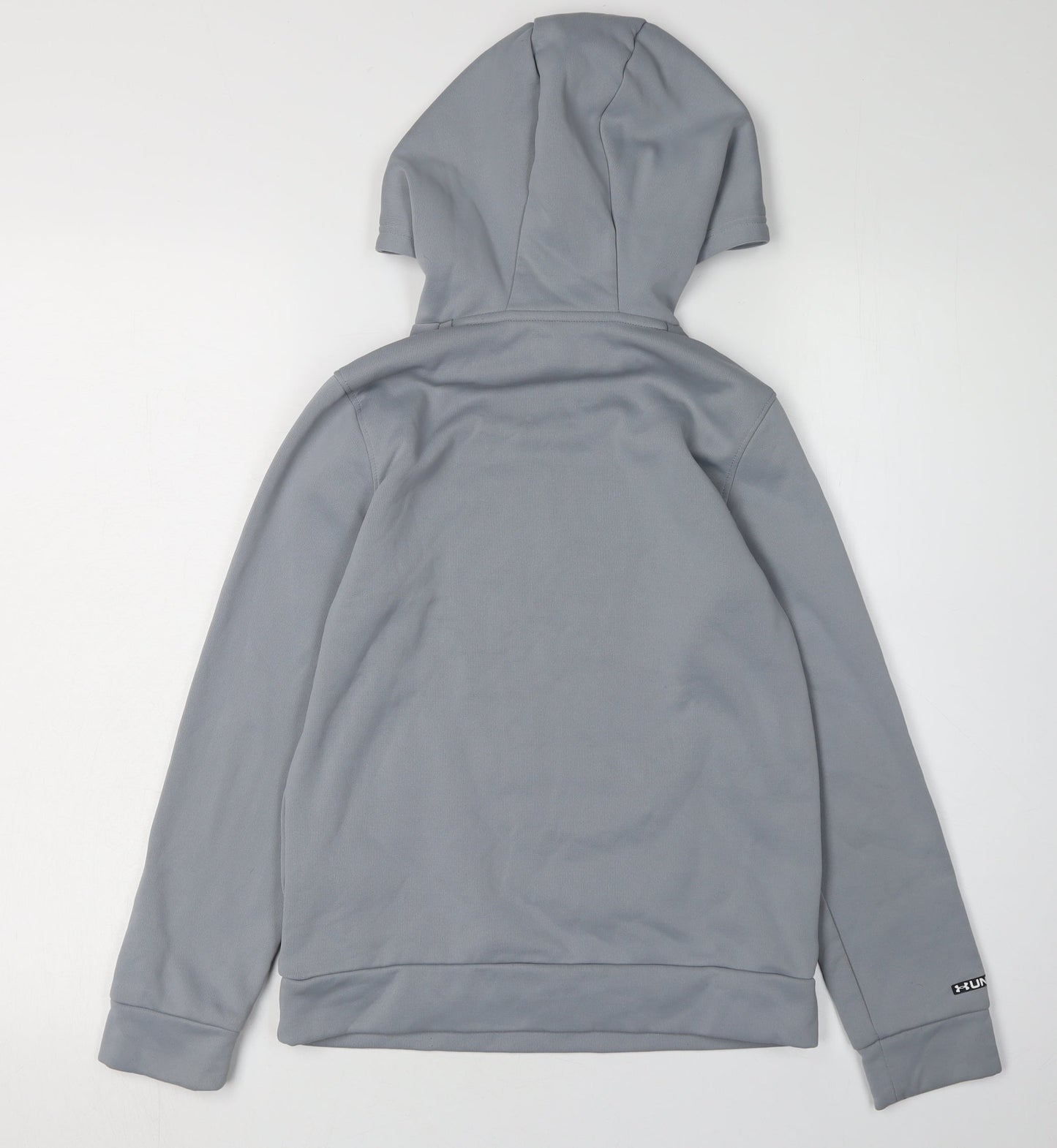 Under Armour Unisex Kids Grey Hoodie M Pullover