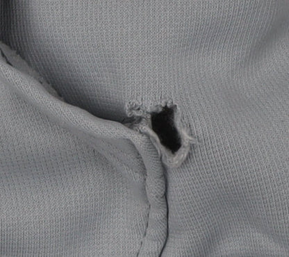 Under Armour Unisex Kids Grey Hoodie M Pullover