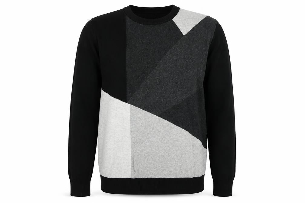 Mens UK Size L NEXT Black Pullover Jumper