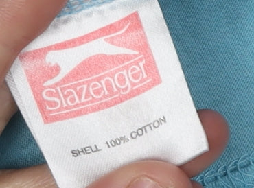 Slazenger Men's Blue V-Neck T-Shirt 2XL