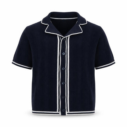 Next Boys Blue Cotton Cardigan, 2 Years, Short Sleeve