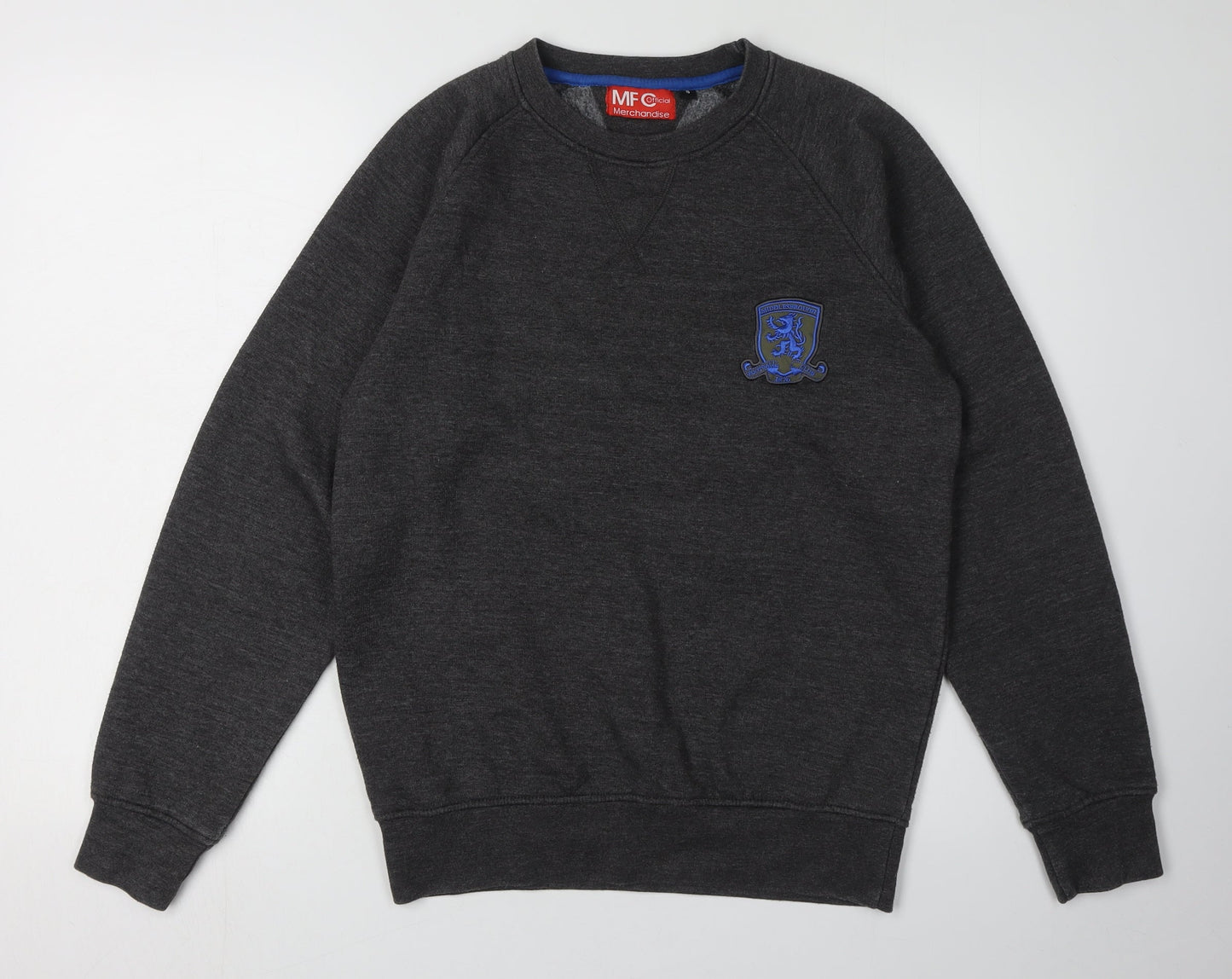 MFC Men's Grey Pullover Sweatshirt - Size S