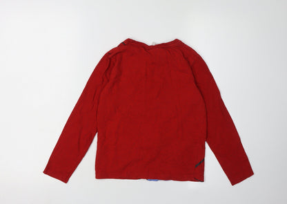 Marvel Boys Spider-Man Red T-Shirt Long Sleeve 8-9 Years