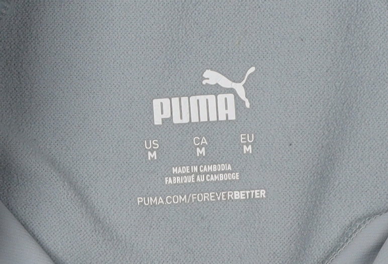 Mens UK Size M PUMA Grey Pullover Sweatshirt