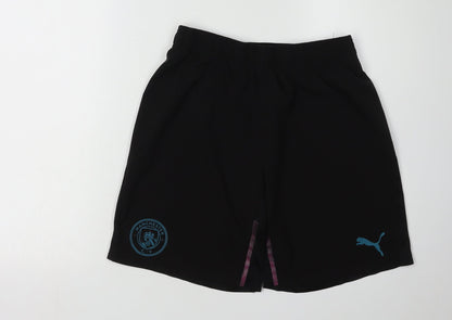 Puma Men's Black Athletic Shorts S - Football Training