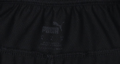 Puma Men's Black Athletic Shorts S - Football Training