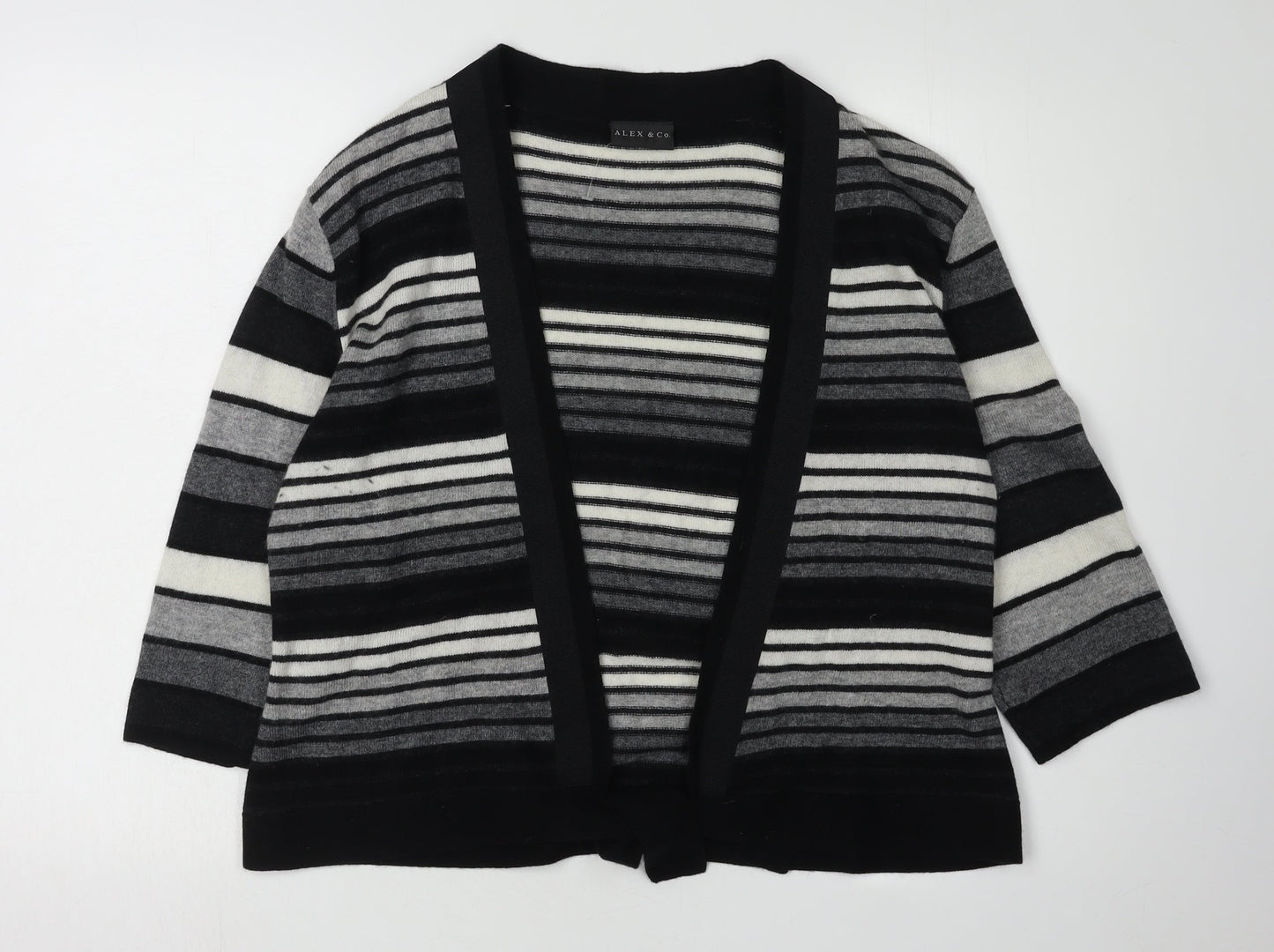 Alex & Co. Women’s Striped Cardigan Size 18