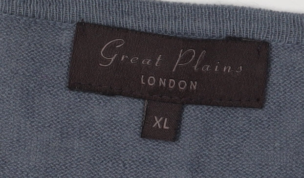 Womens UK Size XL Great Plains Blue Cardigan Jumper