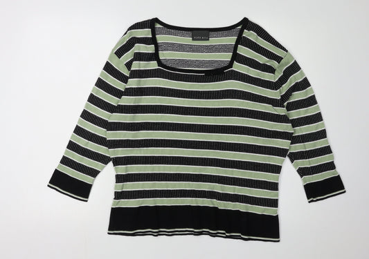 Alex & Co Women's Multicoloured Pullover Jumper, Size 18
