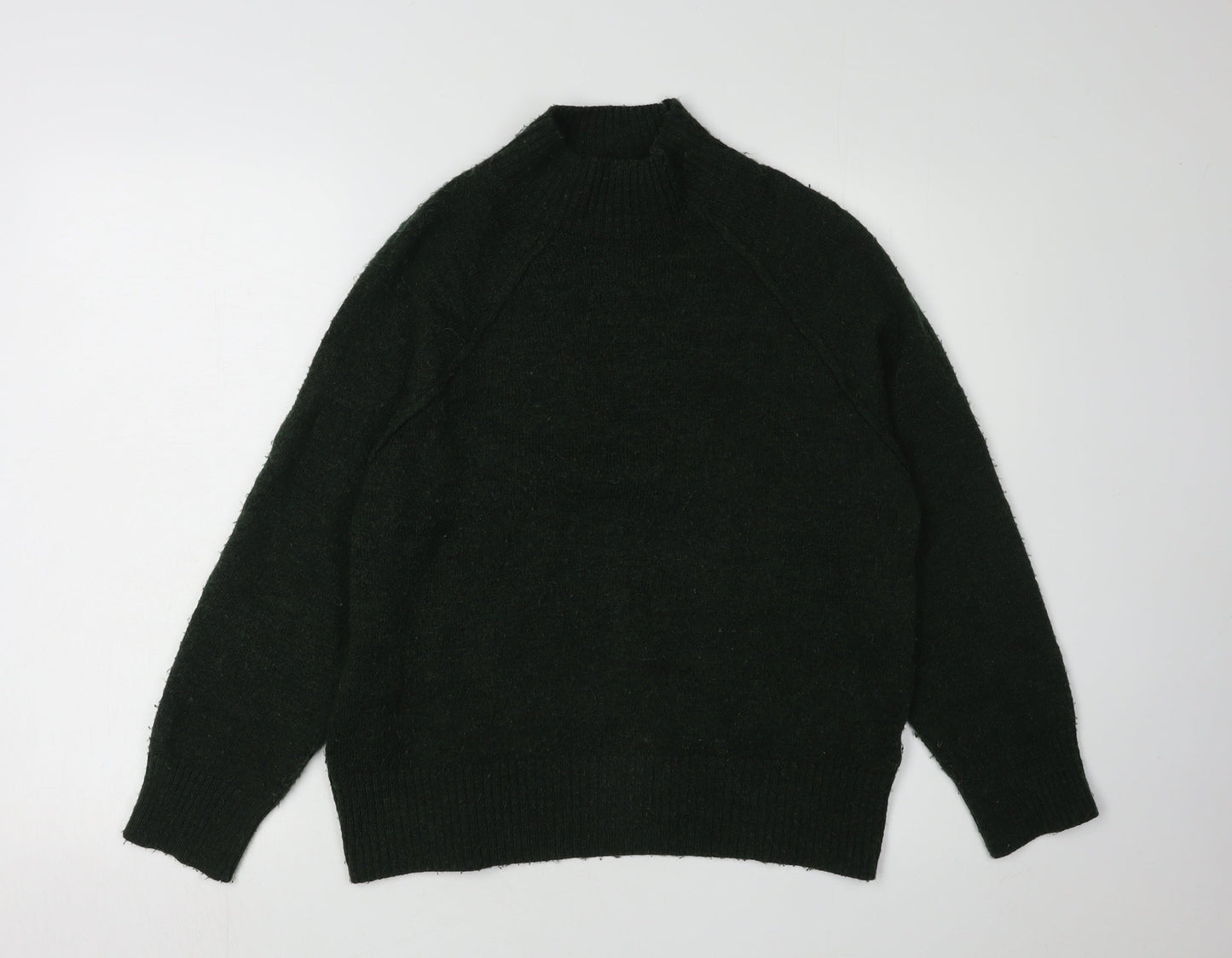 Womens UK Size 8 MNG Green Pullover Jumper