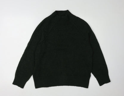 Womens UK Size 8 MNG Green Pullover Jumper