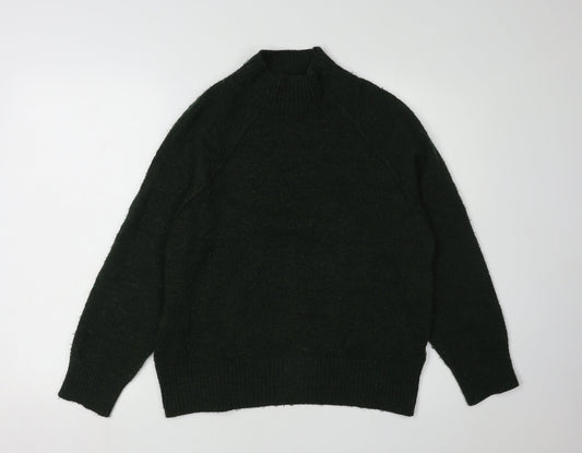 Womens UK Size 8 MNG Green Pullover Jumper