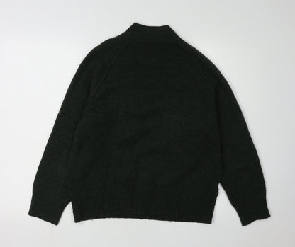 Womens UK Size 8 MNG Green Pullover Jumper