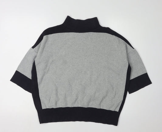 Womens UK Size S French Connection Grey Pullover Jumper