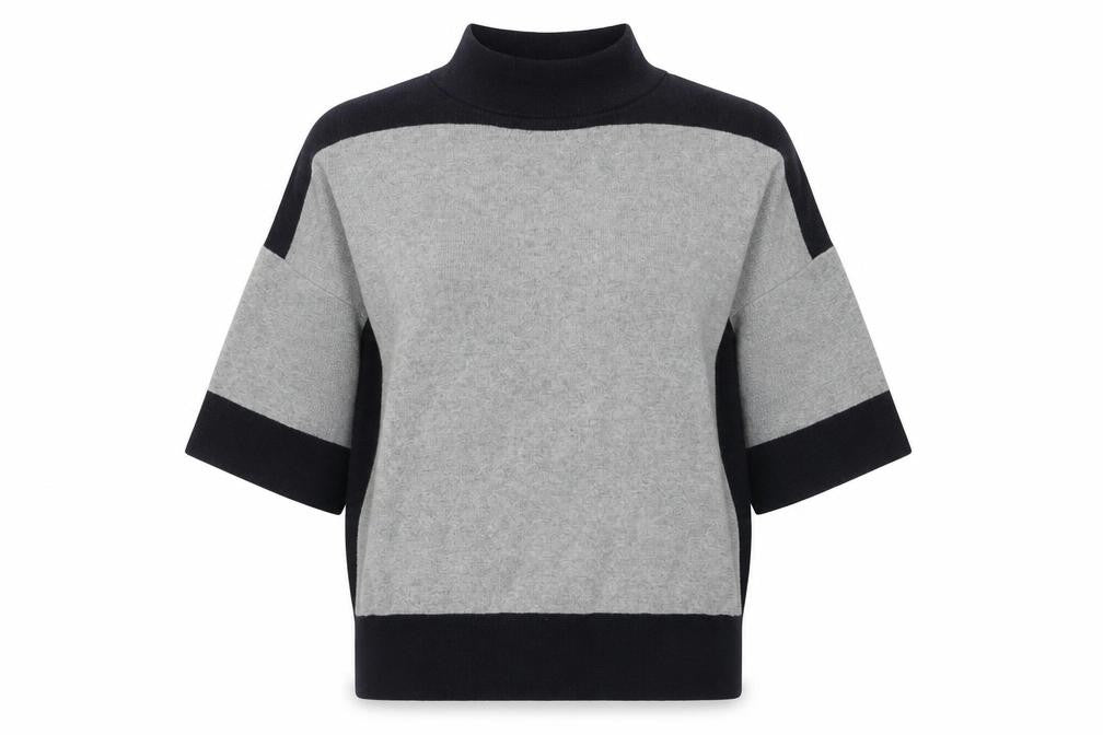 Womens UK Size S French Connection Grey Pullover Jumper