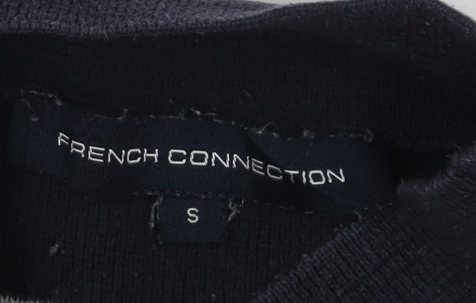 Womens UK Size S French Connection Grey Pullover Jumper