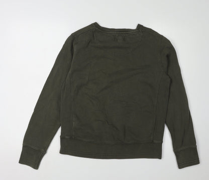 Next Green Pullover Sweatshirt, Unisex, Size 12, Casual Comfort
