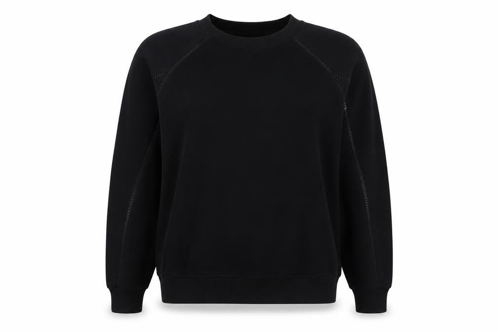 Womens UK Size M NEXT Black Pullover Sweatshirt