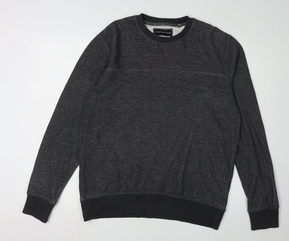 Redherring Men's Grey Medium Crew Neck Pullover Sweatshirt