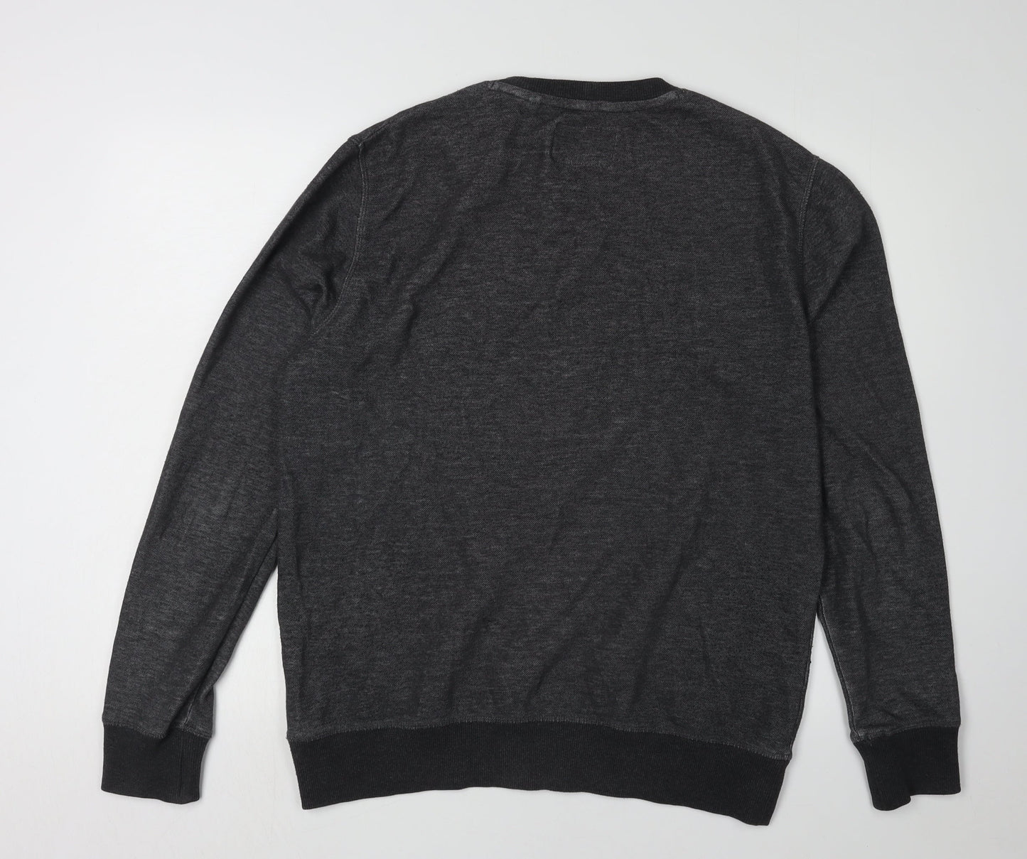Redherring Men's Grey Medium Crew Neck Pullover Sweatshirt