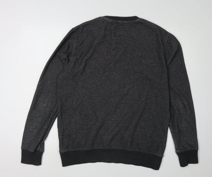 Redherring Men's Grey Medium Crew Neck Pullover Sweatshirt
