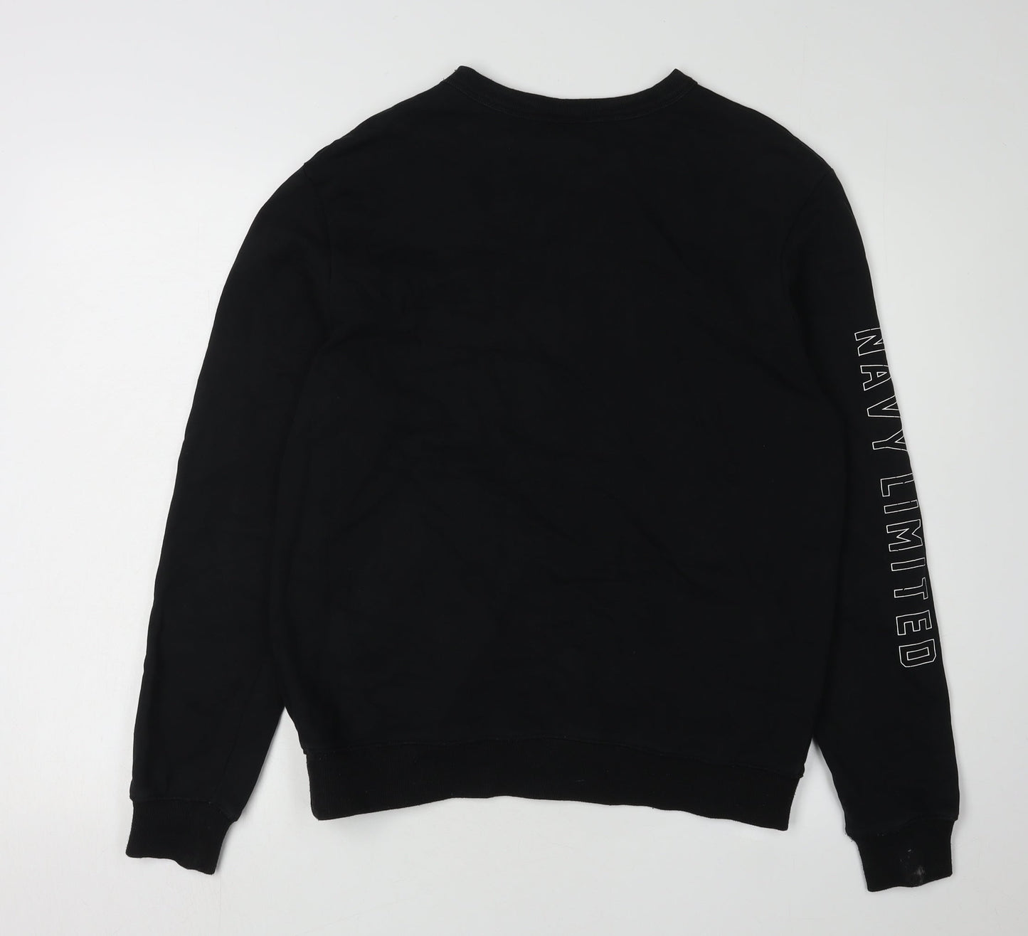Navy Co Boys' Black Pullover Sweatshirt M