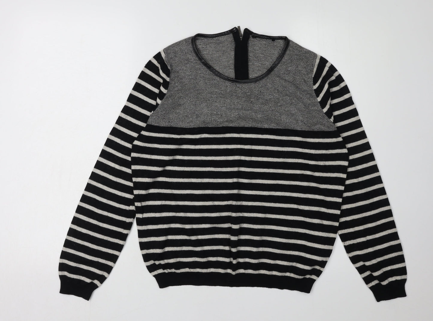 Womens UK Size 14 Marks and Spencer Black Pullover Jumper