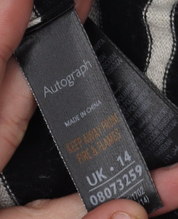 Womens UK Size 14 Marks and Spencer Black Pullover Jumper