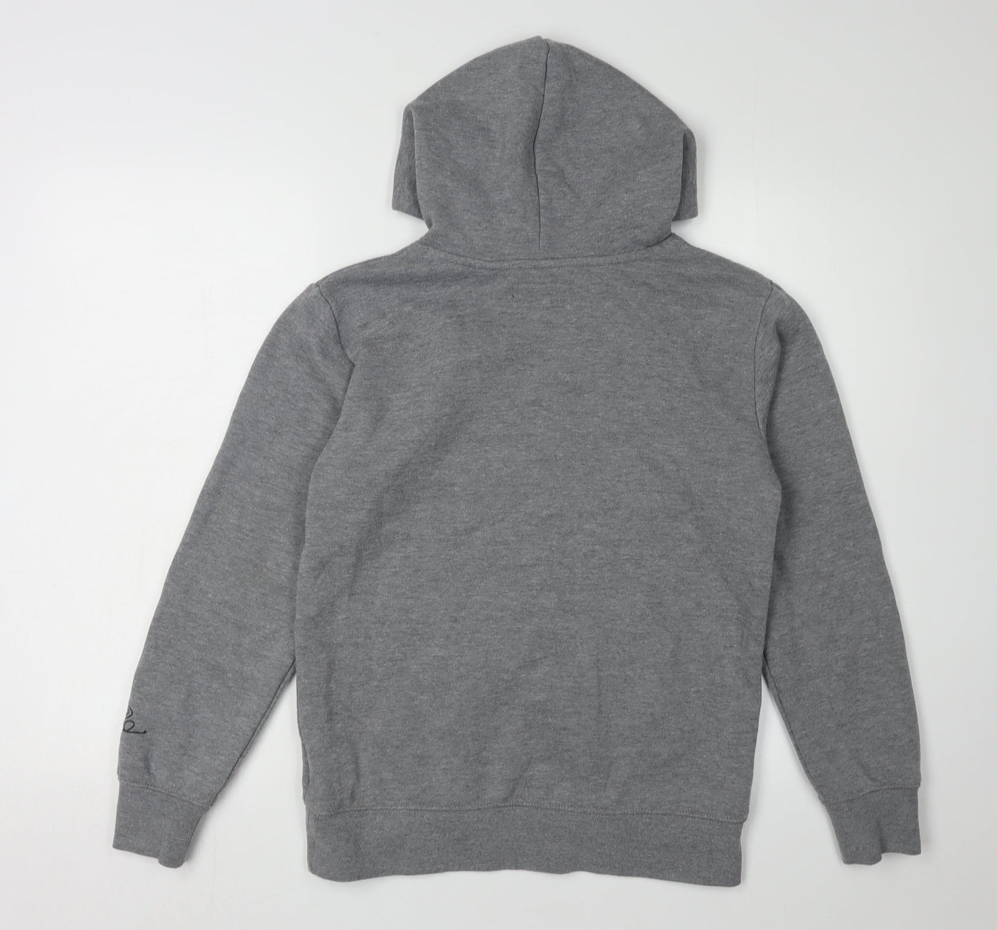 Jordan Boys Grey Hoodie, Logo, Pullover, L