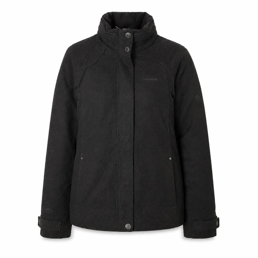 Craghoppers Women's Black Softshell Jacket Size 8