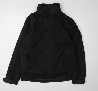 Mens UK Size S Higear Black Rain Coat