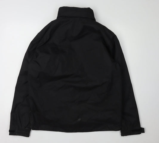 Mens UK Size S Higear Black Rain Coat