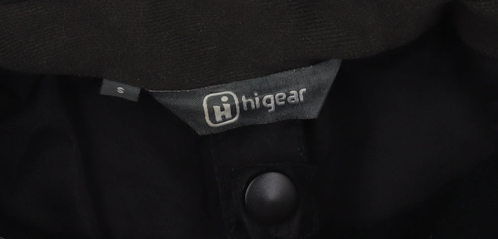 Mens UK Size S Higear Black Rain Coat